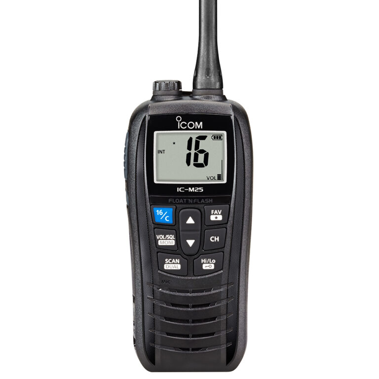 Icom M25 Handheld VHF Radio - Black