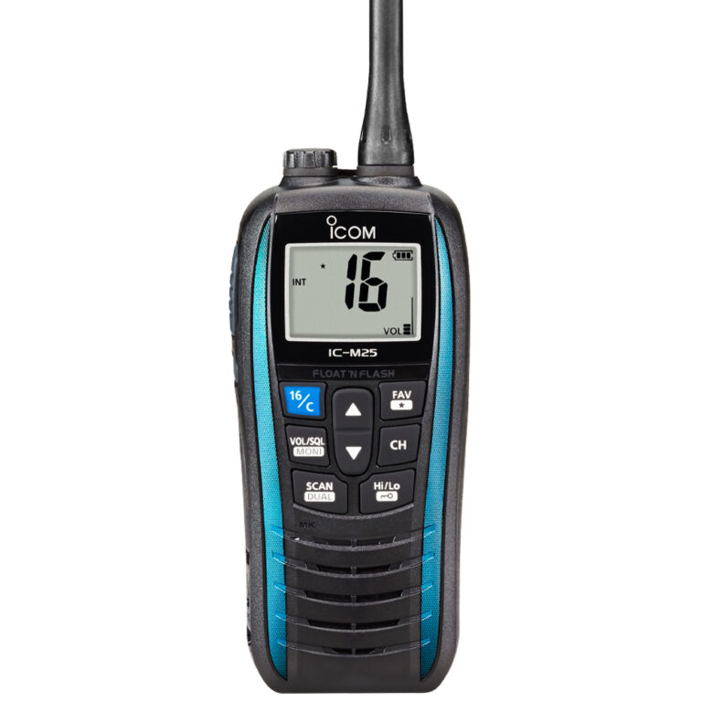 Icom M25 Handheld VHF Radio - Blue