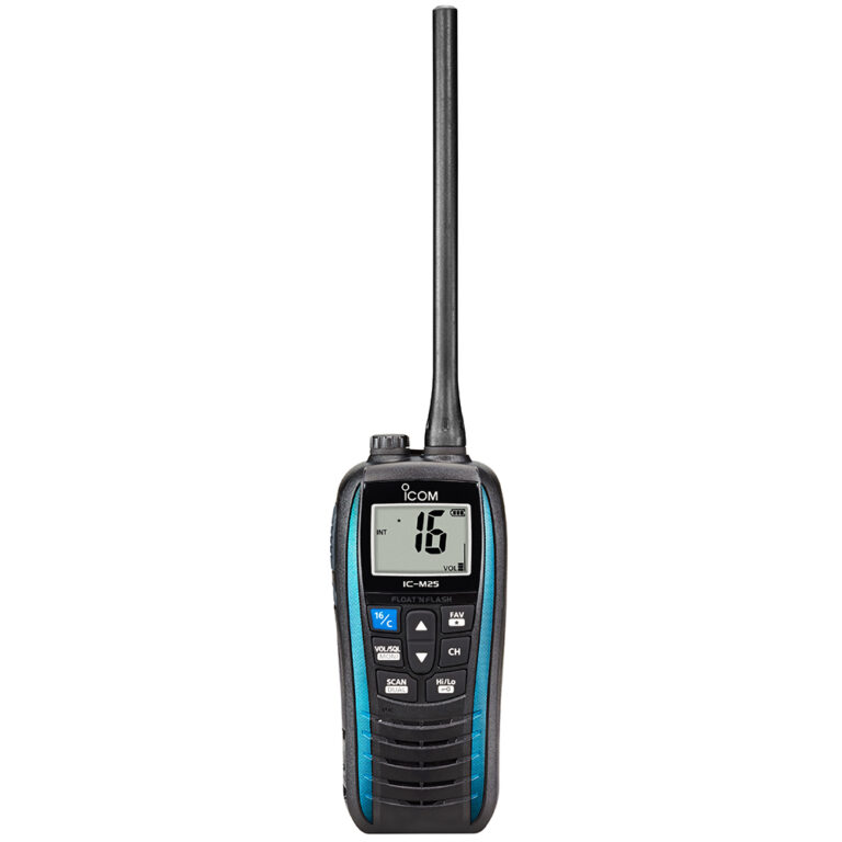 Icom M25 Handheld VHF Radio - Blue