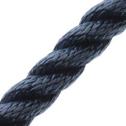 Marlow 3 Strand Polyester Rope - Navy