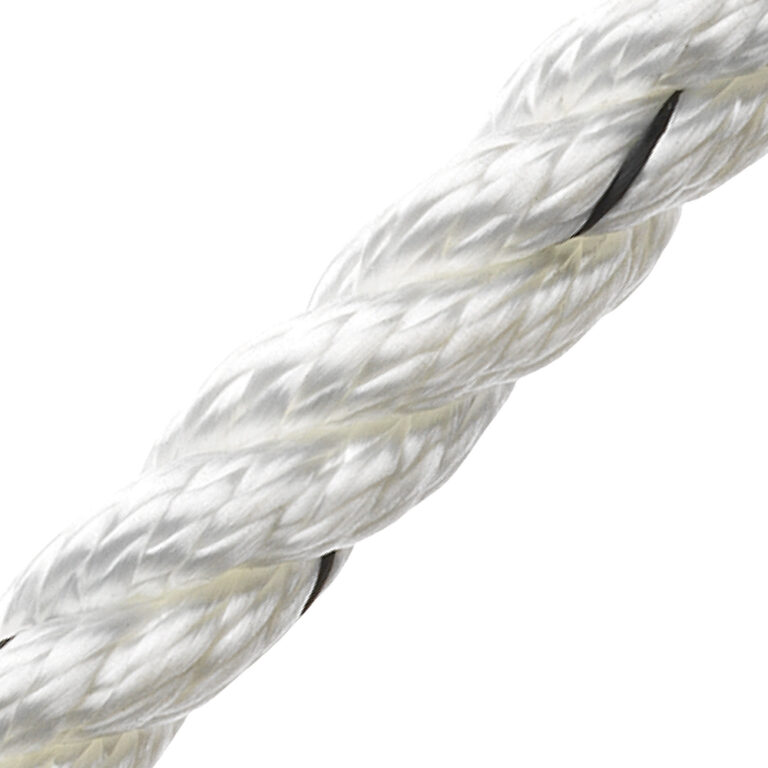 Marlow 3 Strand Polyester Rope - White