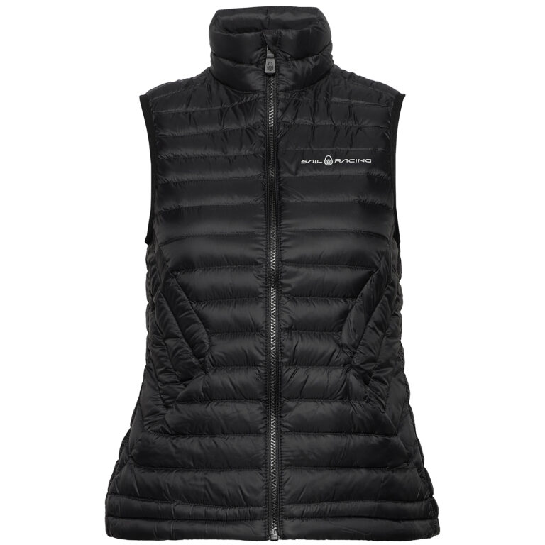 Sail racing Link Down Vest for Women - Carbon - Size XL - Image