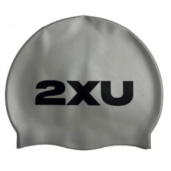 2XU Silicone Swim Cap - Silver - One/Size - Image