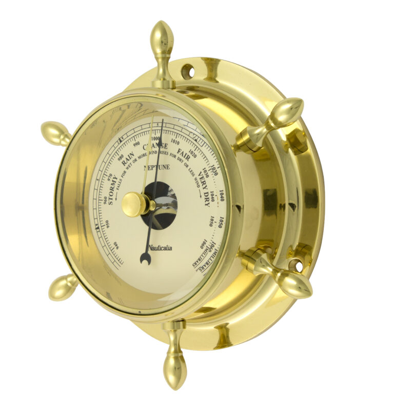 Brass Neptune Barometer - Image