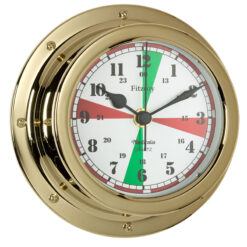 Fitzroy Radio Silence Clock (QuickFix) - Brass - Image