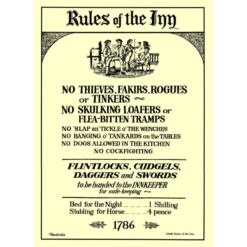 Galley Cloth - Rules of The Inn - Image