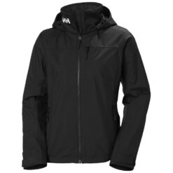 Helly Hansen Crew Hooded Midlayer Jacket 2.0 for Women - 2024 - Black