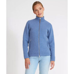 Holebrook Claire Full Zip Jacket For Women - Dove Blue