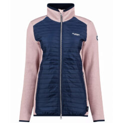Holebrook Mimmi Full Zip Jacket For Women - Milky Rose/Navy