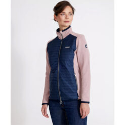 Holebrook Mimmi Full Zip Jacket For Women - Milky Rose/Navy