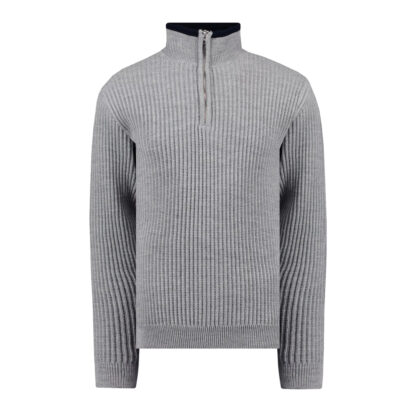 Holebrook Ragnar T-Neck Windproof - Light Grey Mel