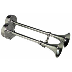 Ongaro Deluxe Dual Trumpet Horn - Image