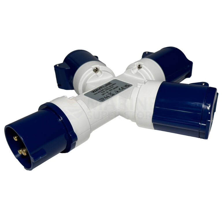 Shore Power 3 Way Adaptor 16A 240V - Image