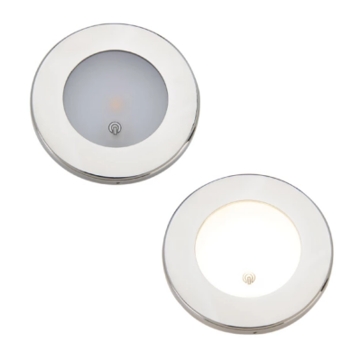 Mantagua Tudy Stainless Steel Push Button Ceiling Light 10W - Image