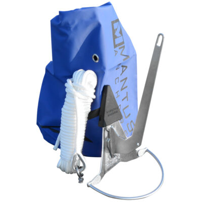 Mantus M1 Dinghy Anchor Kit 2.5 LBS Stainless Steel - Image