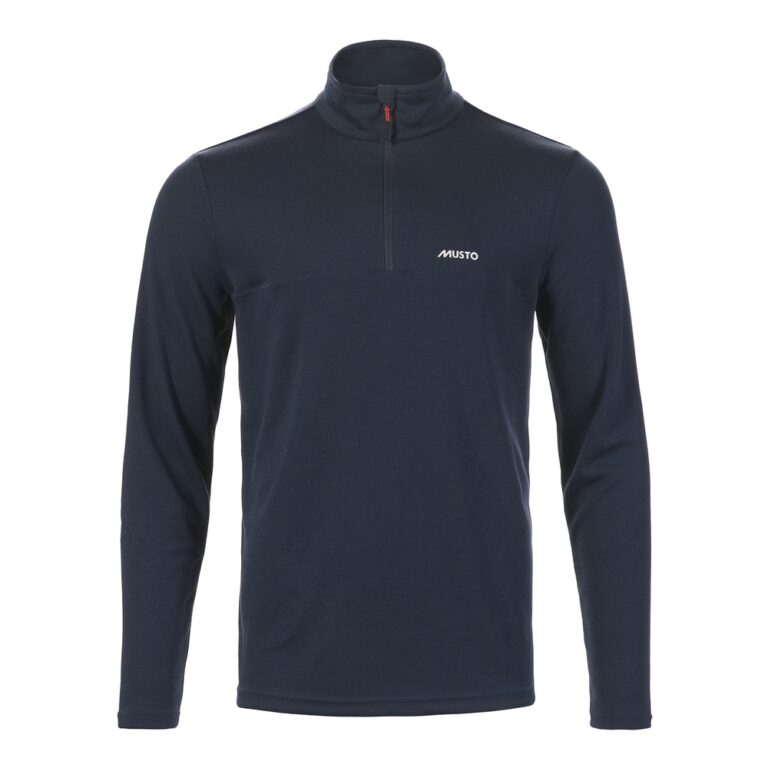 Musto Fast Dry Half Zip Top - Navy