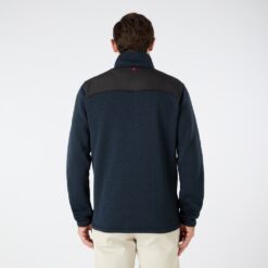 Musto Men's Knitted Fleece - True Navy Marl