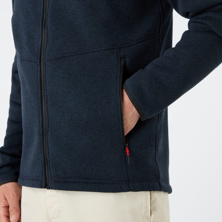 Musto Men's Knitted Fleece - True Navy Marl