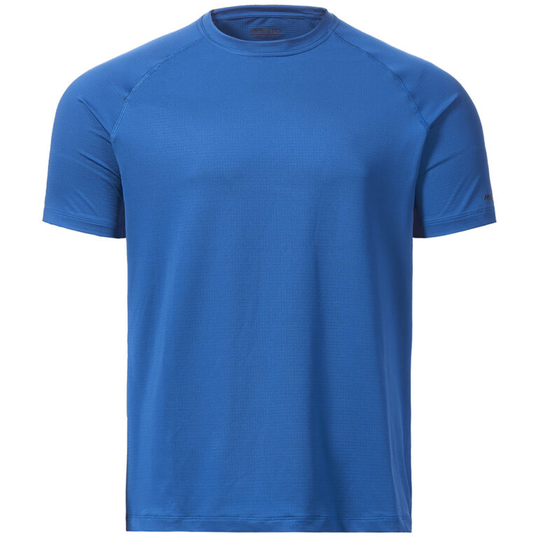 Musto Evolution Sunblock Short Sleeve T-Shirt 2.0 - Aruba Blue