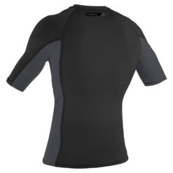 O'Neill Premium Skins Short Sleeve Rash Guard - Black/Graphite/Black