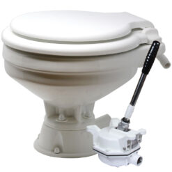 Blakes Lavac Popular Toilet Under Deck Pump Thru Deck Mounted - Image
