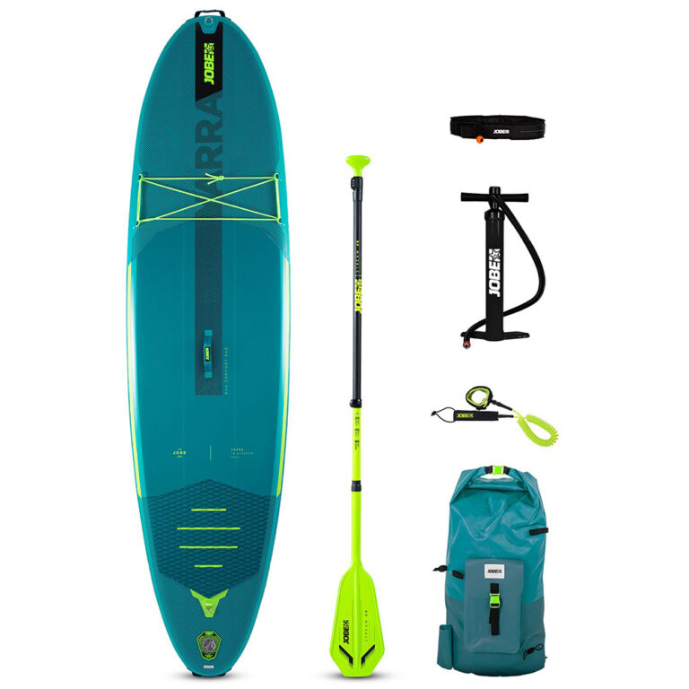 Jobe Yarra 10.6 Stand Up Paddleboard Package - Includes Carbon 40 Paddle - Teal (2024)