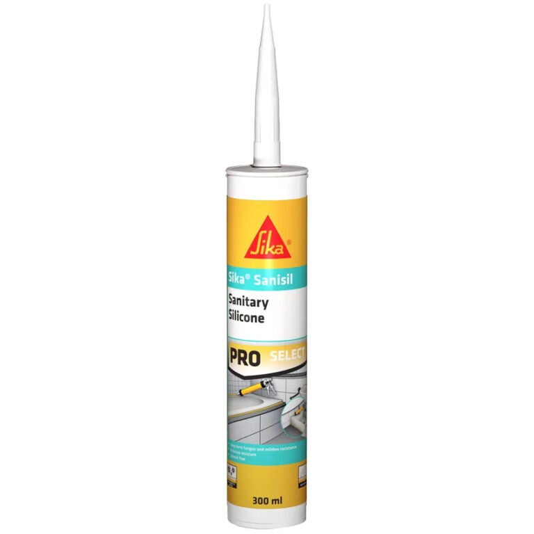 Sika Sanisil - Silicone Sanitary Sealant 300ml - Image