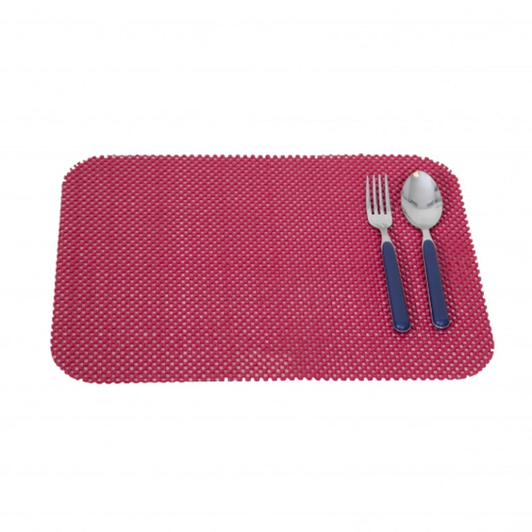 Stay Put Placemat Single Mats - Red