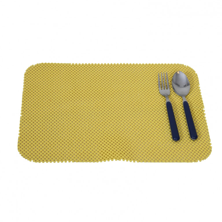 Stay Put Placemat Single Mats - Yellow