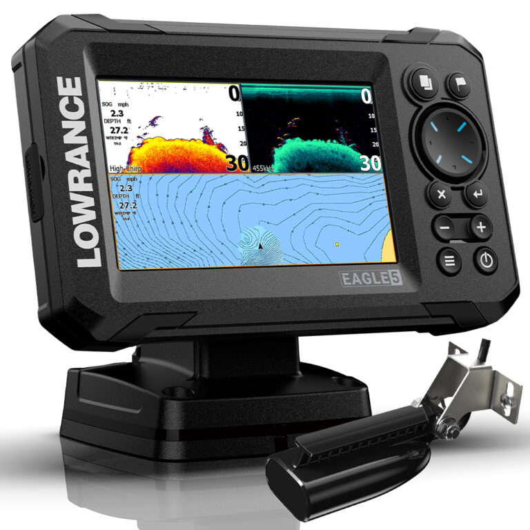 Lowrance Eagle 5 Chartplotter & Fishfinder - Splitshot Transducer