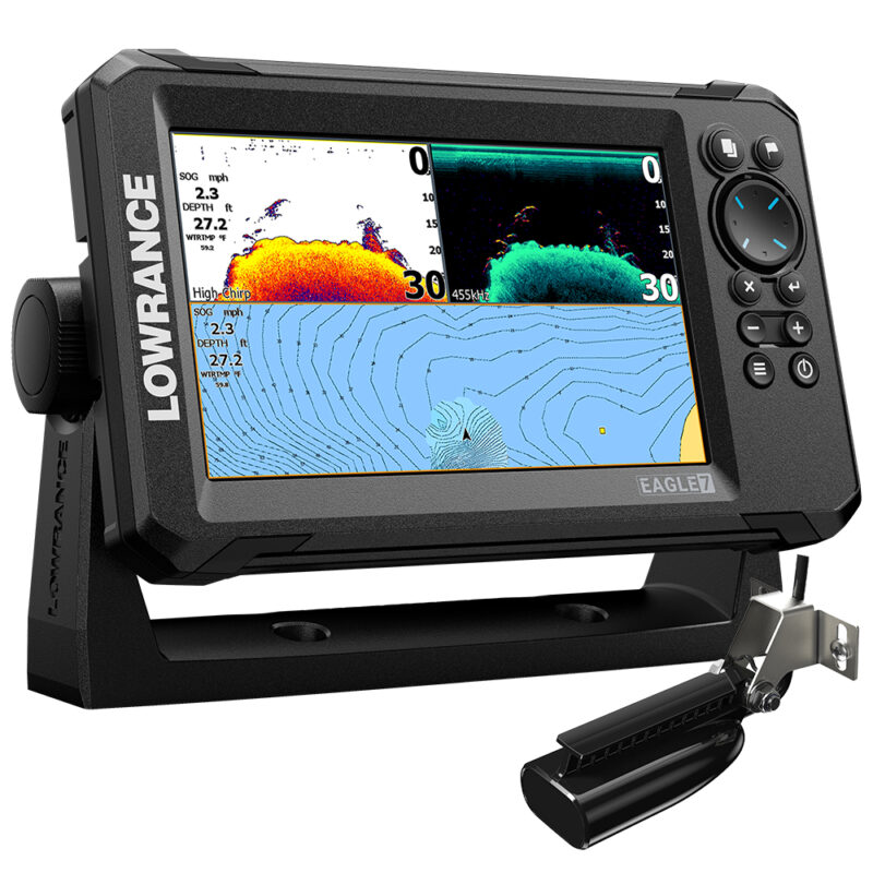Chartplotter Enclosure Lowrance Eagle 7 Chartplotter & Fishfinder