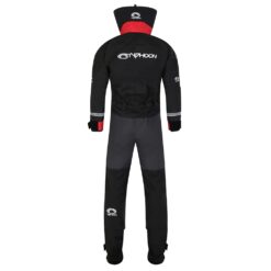 Typhoon Max B Drysuit - Black / Red