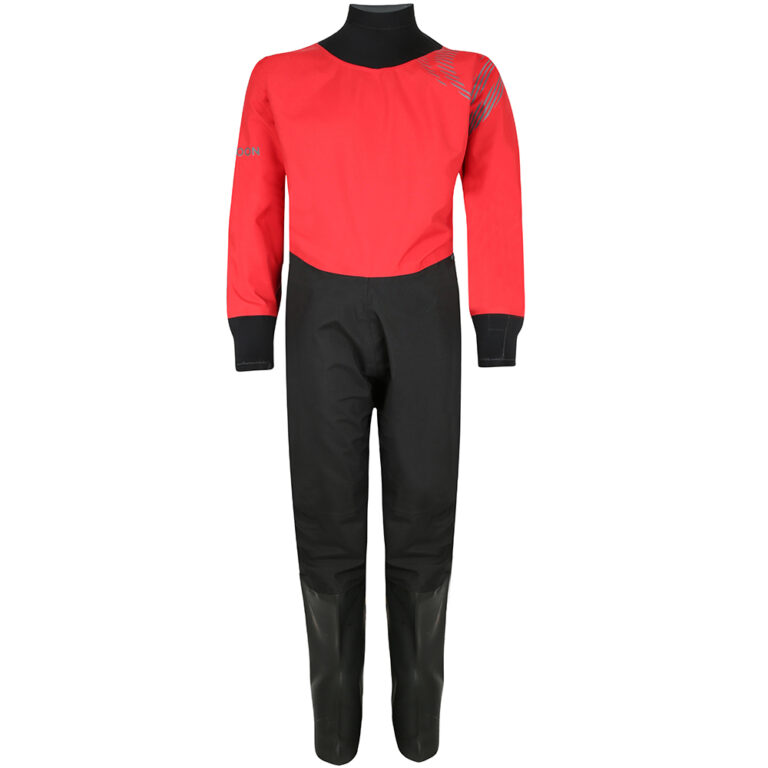 Typhoon Rhossilli / Rookie 2.0 Junior Drysuit - Red / Black