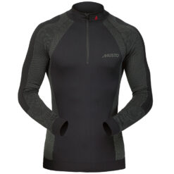 Musto Active Base Layer Zip Neck Top - Black