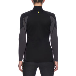 Musto Women's Championship Neoprene Long Sleeve Top - Dark Grey / Black