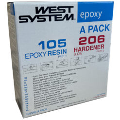 West System A Pack Slow Epoxy 1.2KG - Image