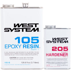 West System Epoxy B Pack (6kg) Fast hardener - Image