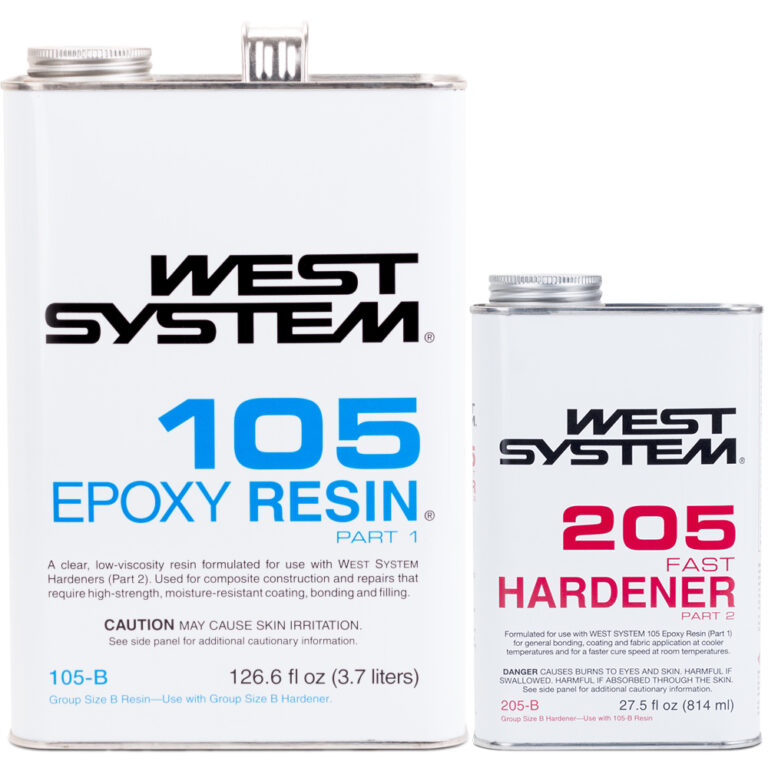 West System Epoxy B Pack (6kg) Fast hardener - Image