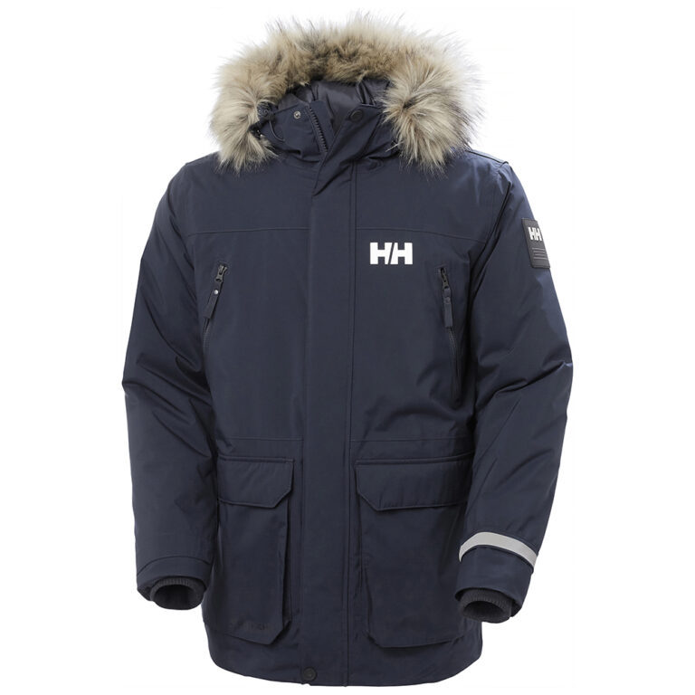 Helly Hasnen Reine Parka Jacket - Navy