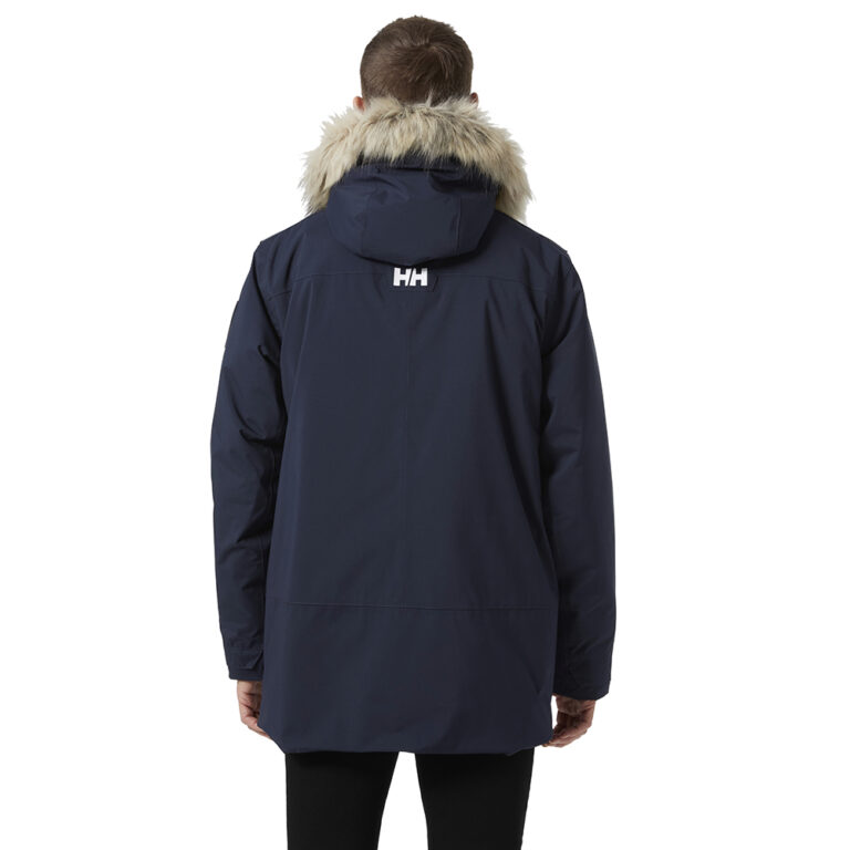 Helly Hasnen Reine Parka Jacket - Navy