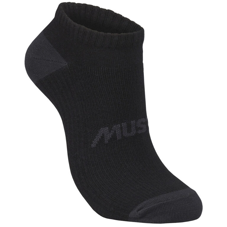 Musto Essential 3 Pack Trainer Socks - Black