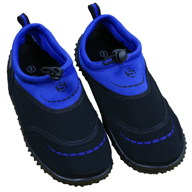 Typhoon Swarm Infant Aqua Shoe - Black/Blue - Size UK 1 - EU33 - Image