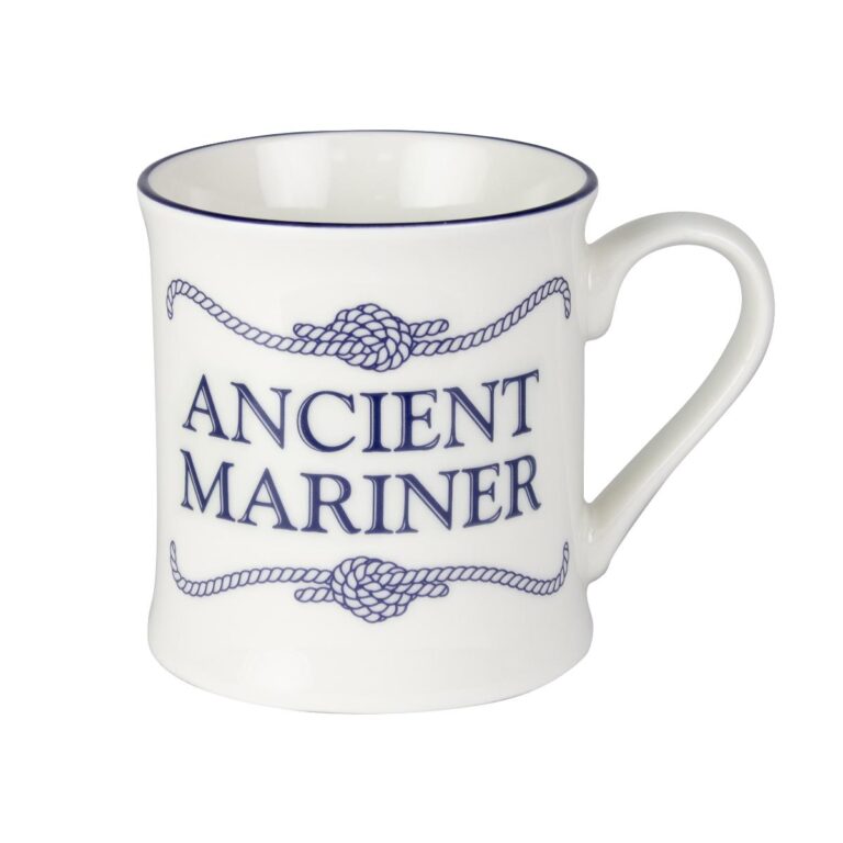 Nauticalia Campfire Style Porcelain Crew Mugs - Ancient Mariner