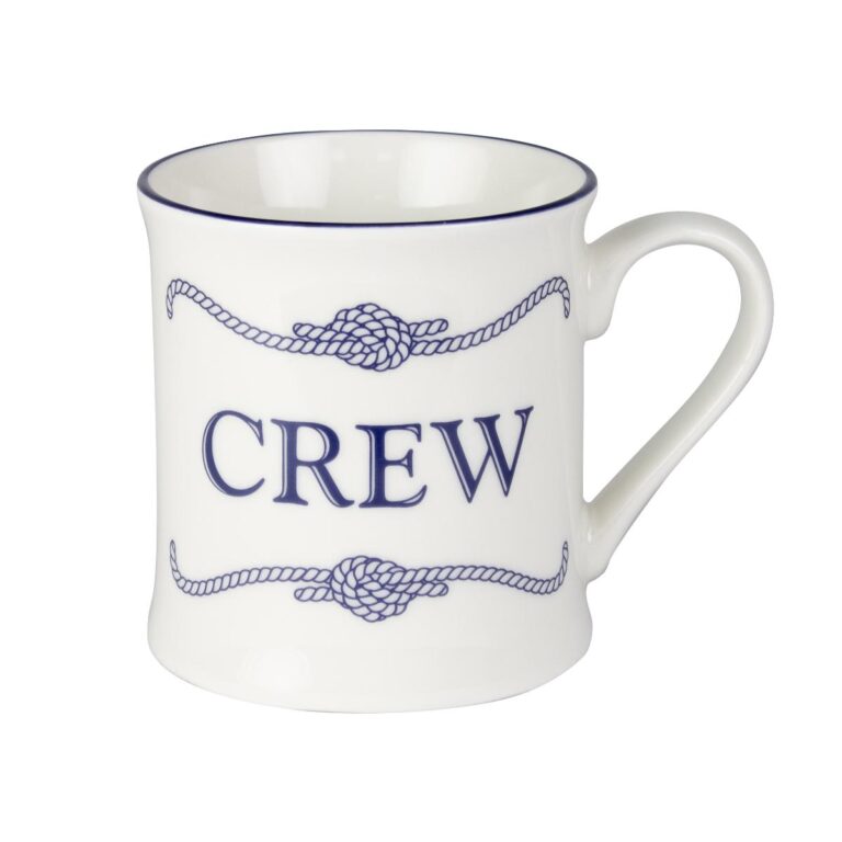 Nauticalia Campfire Style Porcelain Crew Mugs - Crew