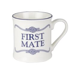 Nauticalia Campfire Style Porcelain Crew Mugs - First Mate