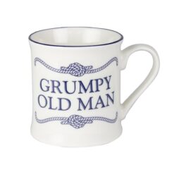 Nauticalia Campfire Style Porcelain Crew Mugs - Grumpy Old Man