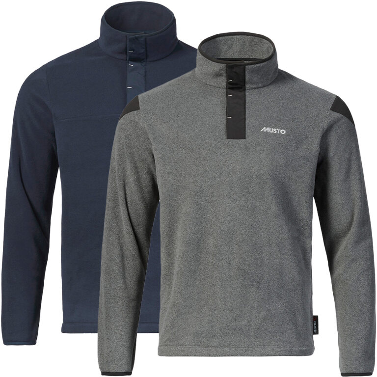 Musto Men's Nautic Polartec Snap Pullover Fleece - Image