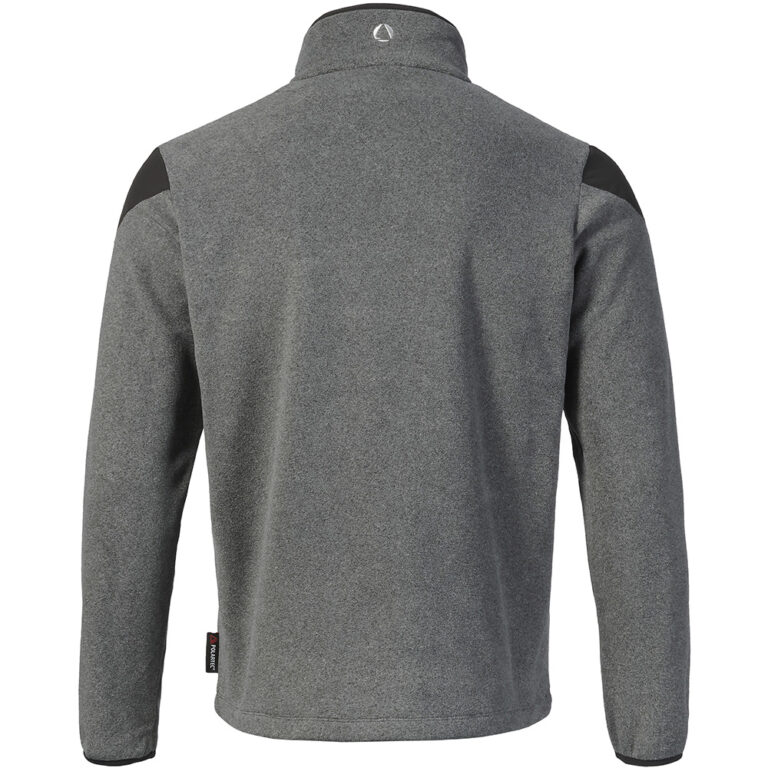 Musto Men's Nautic Polartec Snap Pullover Fleece - Dark Grey