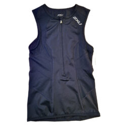 2XU Active Multi Sport Tri Singlet - Size Small - Black - Image