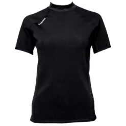 Apeks Womens Carbon Top S/Sleeve - Black - Size S - Image